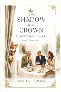 In the Shadow of the Crown: The Counterfeit Court: Royal Fictional Satire cover