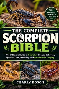 The Complete Scorpion Bible: The Ultimate Guide to Scorpion Biology, Behavior, Species, Care, Handling, and Responsible Keeping cover