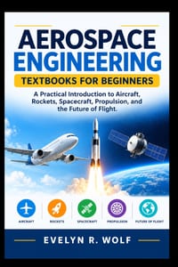 Aerospace Engineering Textbooks for Beginners: A Practical Introduction to Aircraft, Rockets, Spacecraft, Propulsion, and the Future of Flight. cover