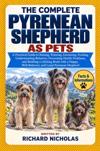 The Complete Pyrenean Shepherd as Pets: A Practical Guide to Raising, Training, Grooming, Feeding, Understanding Behavior, Preventing Health Problems, cover