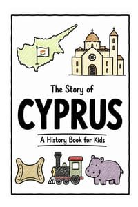The Story of Cyprus - A History Book for Kids: A Fun, Educational, and Illustrated Journey Through Cypriot History for Children and Curious Minds cover