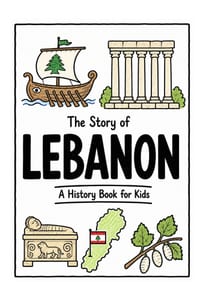 The Story of Lebanon - A History Book for Kids: A Fun, Educational, and Illustrated Journey Through Lebanese History for Children and Curious Minds cover