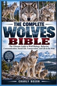 The Complete Wolves Bible: The Ultimate Guide to Wolf Biology, Behavior, Communication, Social Life, Conservation, and Life in the Wild cover