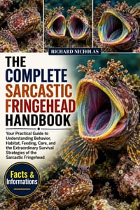 The Complete Sarcastic Fringehead Handbook: Your Practical Guide to Understanding Behavior, Habitat, Feeding, Care, and the Extraordinary Survival Str cover