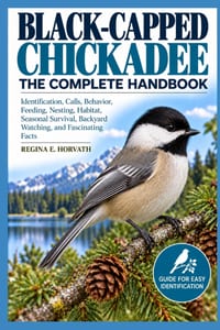 Black-Capped Chickadee: The Complete handbook: Identification, Calls, Behavior, Feeding, Nesting, Habitat, Seasonal Survival, Backyard Watching, and F cover