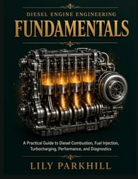 Diesel Engine Engineering Fundamentals: A Practical Guide to Diesel Combustion, Fuel Injection, Turbocharging, Performance, and Diagnostics cover