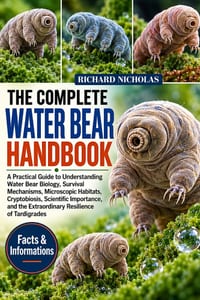 The Complete Water Bear Handbook: A Practical Guide to Understanding Water Bear Biology, Survival Mechanisms, Microscopic Habitats, Cryptobiosis, Scie cover