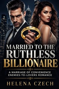Married to the Ruthless Billionaire: A Marriage of Convenience Enemies-to-Lovers Romance cover