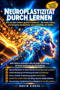 Neuroplastizität Durch Lernen: Wie dein Gehirn durch gezieltes Lernen wächst - Aktives Erinnern, Spaced Repetition und wissenschaftlich fundierte Meth cover