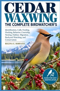 Cedar Waxwing: The Complete Birdwatcher's: Identification, Calls, Feeding, Flocking Behavior, Courtship, Nesting, Habitat, Migration, Backyard Watchin cover
