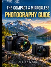 The Compact & Mirrorless Photography Guide: Setup, Exposure & Shooting Guide for Canon EOS Rp, Hasselblad, Sony Rx100 VII & Nikon Coolpix cover