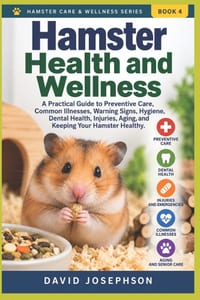 Hamster Health and Wellness: A Practical Guide to Preventive Care, Common Illnesses, Warning Signs, Hygiene, Dental Health, Injuries, Aging, and Keepi cover