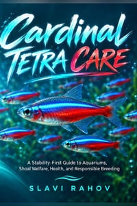 Cardinal Tetra Care: A Stability-First Guide to Aquariums, Shoal Welfare, Health, and Responsible Breeding cover