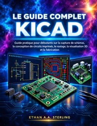 Le Guide Complet Kicad: Guide pratique pour débutants sur la capture de schémas, la conception de circuits imprimés, le routage, la visualisation 3D e cover
