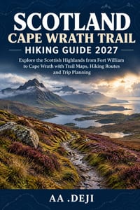 Scotland Cape Wrath Trail Hiking Guide 2027: Explore the Scottish Highlands from Fort William to Cape Wrath with Trail Maps, Hiking Routes and Trip Pl cover