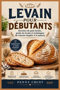 Levain Pour Débutants: Recettes de pain faciles, guide du levain et techniques de cuisson simples à la maison cover