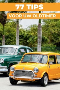 77 Tips Voor Je Oldtimer: Dit nieuwe boek onthult de best bewaarde geheimen van oldtimers cover