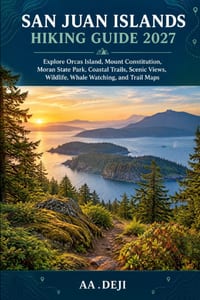 San Juan Islands Hiking Guide 2027: Explore Orcas Island, Mount Constitution, Moran State Park, Coastal Trails, Scenic Views, Wildlife, Whale Watching cover