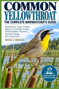 Common Yellowthroat: The Complete Birdwatcher's Guide: Identification, Songs, Feeding, Behavior, Courtship, Nesting, Wetland Habitat, Migration, Seaso cover