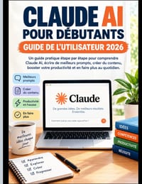 Claude AI Pour Début Ants Guide de l'Utilisateur 2026 cover