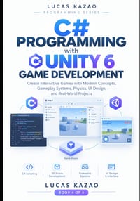 C# Programming with Unity 6 Game Development: Create Interactive Games with Modern Concepts, Gameplay Systems, Physics, UI Design, and Real-World Proj cover