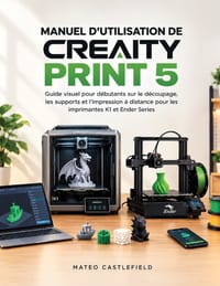 Manuel d'Utilisation de Creality Print 5: Guide visuel pour débutants sur le découpage, les supports et l'impression à distance pour les imprimantes K cover