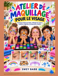 Atelier de Maquillage Pour Le Visage: Techniques étape par étape, mélange de couleurs, créations originales et préparation d'atelier cover