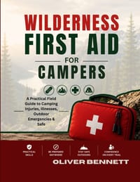Wilderness First Aid for Campers: A Practical Field Guide to Camping Injuries, Illnesses, Outdoor Emergencies & Safe cover
