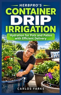 HerbPro's Container Drip Irrigation: Hydration for Pots and Patios with Efficient Delivery cover