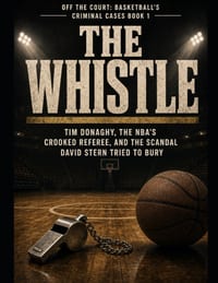 The Whistle: Tim Donaghy, the NBA's Crooked Referee, and the Scandal David Stern Tried to Bury Series Name: Off the Court: Basketball's Criminal Cases cover
