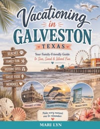 Vacationing in Galveston: Texas cover