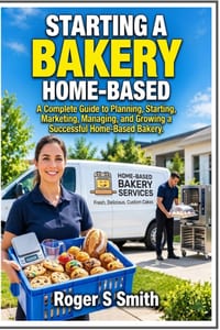 Starting a Home-Based Bakery: A Complete Guide to Planning, Starting, Marketing, Managing, and Growing a Successful Home-Based Bakery cover