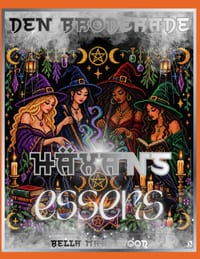 Den Broderade Häxans Essens: En magisk bok för dig som älskar broderi, färger och häxornas värld cover