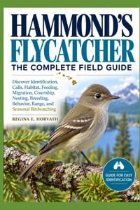 Hammond's Flycatcher: The Complete Field Guide: Discover Identification, Calls, Habitat, Feeding, Migration, Courtship, Nesting, Breeding, Behavior, R cover