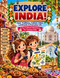 Explore India!: Food, Traditions, Culture, Cities, Landmarks & Everyday Life cover