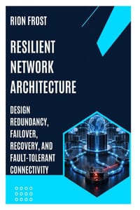 Resilient Network Architecture: Design Redundancy, Failover, Recovery, and Fault-Tolerant Connectivity cover