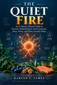 The Quiet Fire: An Evidence-Based Guide to Chronic Inflammation, Food, Exercise, Sleep, Stress, and What Actually Helps cover