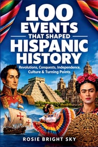 100 Events That Shaped Hispanic History: Revolutions, Conquests, Independence, Culture, and Turning Points cover