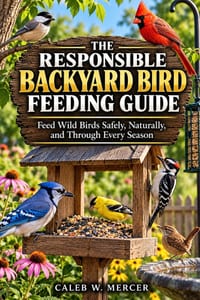 The Responsible Backyard Bird Feeding Guide: Feed Wild Birds Safely, Naturally, and Through Every Season cover