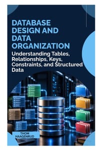 Database Design and Data Organization: Understanding Tables, Relationships, Keys, Constraints, and Structured Data cover