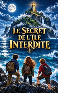 Le Secret de l'Île Interdite: Roman jeunesse d'aventure, de mystère et de fantastique pour les 8-12 ans cover
