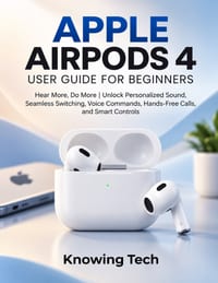 Apple Airpods 4 User Guide for Beginners: Hear More, Do More Unlock Personalized Sound, Seamless Switching, Voice Commands, Hands-Free Calls, and Smar cover