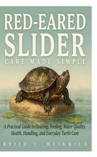 Red-Eared Slider Care Made Simple: A Practical Guide to Housing, Feeding, Water Quality, Health, Handling, and Everyday Turtle Care cover