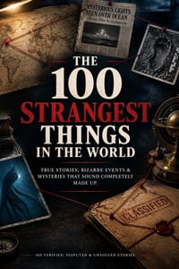 The 100 Strangest Things in the World: True Stories, Bizarre Events & Mysteries That Sound Completely Made Up cover