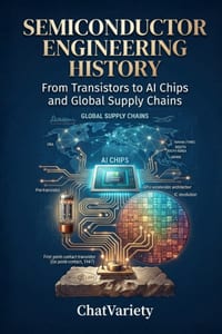 Semiconductor Engineering History: From Transistors to AI Chips and Global Supply Chains cover