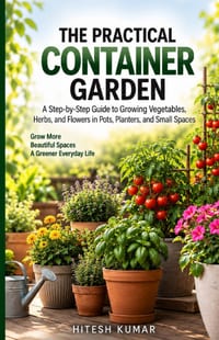 The Practical Container Garden: A Step-by-Step Guide to Growing Vegetables, Herbs, and Flowers in Pots, Planters, and Small Spaces cover