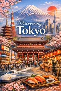 Discovering Tokyo cover