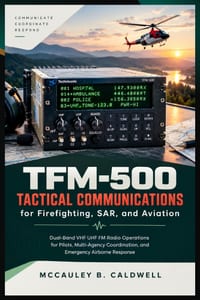TFM-500 Tactical Communications for Firefighting, SAR, and Aviation cover