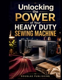 Unlocking the Power of Your Heavy Duty Sewing Machine: Learn Machine Settings, Threading, Tension, Needle Selection, Presser Feet, Heavy-Fabric Techni cover