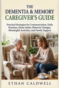 The Dementia & Memory Caregiver's Guide: Practical Strategies for Communication, Daily Routines, Home Safety, Behavior Changes, Meaningful Activities, cover